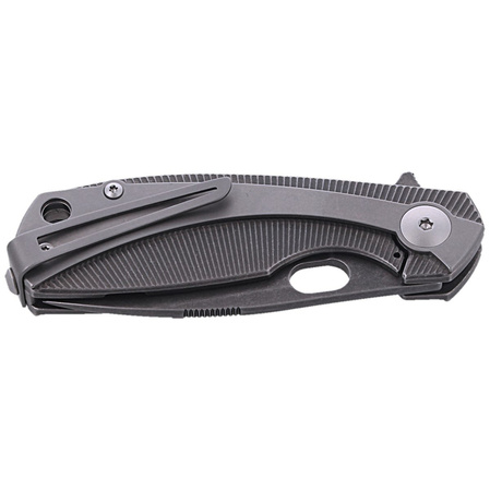 Nóż składany Viper Lille DSW/Grey Titanium, Dark Stonesashed M390 by Jesper Voxnæs (V5963TITI)