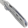 Reate T1000-V2 Gray Titanium/Zircuti Knife, Satin M390 by Alvin Lee