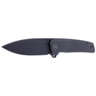 Nóż WE Knife Speedster Black Titanium, Black Stonewashed CPM 20CV (WE21021B-2)
