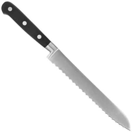 Nóż kuchenny do chleba MAM Professional Forged Bread Slicing Black Polimer, Polished X30Cr13 (66813)