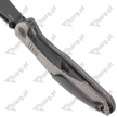 Nóż składany Bestech Lockness Black Canvas Micarta/Titanium, Black Stonewashed M390 by Koens Craft (BT2205F)