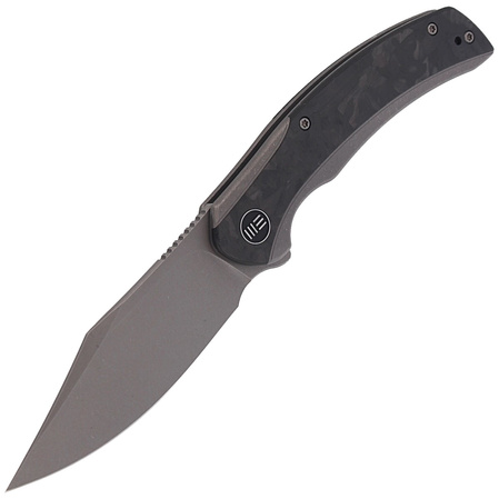 Nóż składany WE Knife Snick Gray Titanium / Marble Carbon Fiber, Gray Stonewashed CPM-20CV (WE19022F-2)