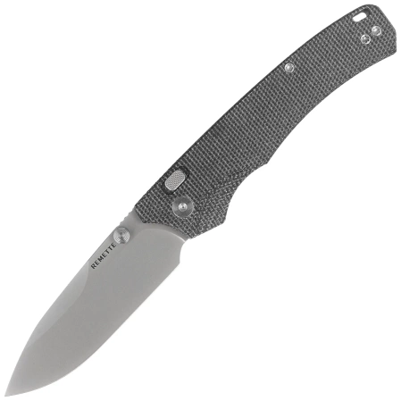 Nóż składany Remette WD107M Black Micarta, Titanium 14C28N