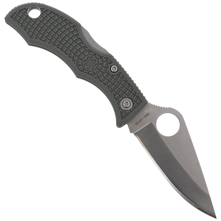 Spyderco Ladybug 3 Knife Foliage Green FRN, Satin VG-10 by Sal Glesser (LFGP3)