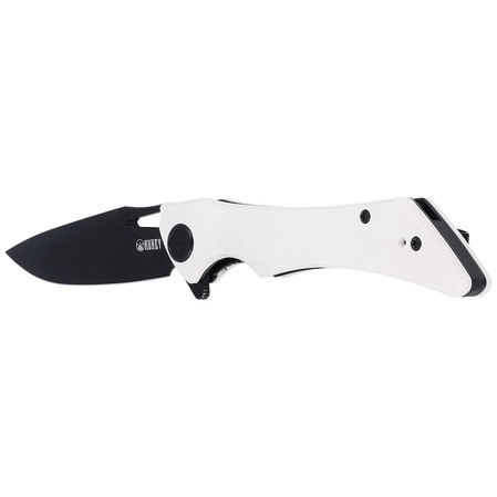 Nóż składany Kubey Raven Ivory G10, Dark Stonewashed AUS-10 by Jelly Jerry (KB245F)