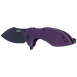 Kubey Knife Noble, Purple G10, Dark Stonewashed D2 (KU236E)
