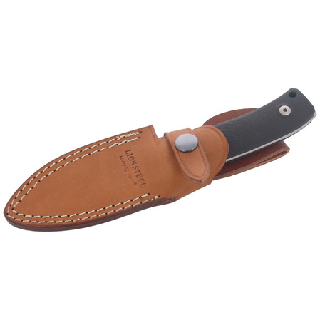 Nóż LionSteel Bushcraft G10 Black, Satin Blade (M4 G10)