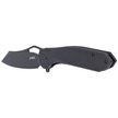 Nóż Kubey Knife Drake, Black G10, Dark Stonewashed D2 by Maksim Tkaczuk (KU310F)