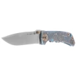 Nóż składany Spartan Blades Harsey Folder Special Edition Plague Doctor Green Titanium, Bronze HW, Satin MagnaCut by William W. Harsey Jr. (SF5DOCTOR)