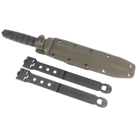 Maserin Gladio Alto 966 Black G10, Black DLC N690 Knife (966/G10N)