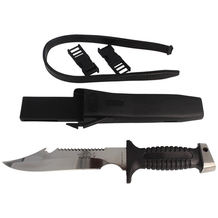 MAC Coltellerie Shark M Diving Knife with Hammer 185mm (MC SRK18MR)