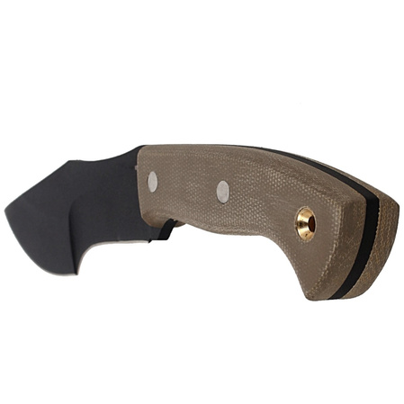 Nóż Böker Plus Mini Tracker Brown Micarta, Black 1095 by Dave Wenger (02BO027)