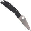 Spyderco Endela Lightweight FRN Black Plain knife (C243PBK)