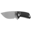 Nóż składany Reate PL-XF-A-1 Black Aluminium, Satin/Stonewashed Nitro-V