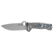 Nóż składany Spyderco Slym Titanium/Dark Matter Polar Fat Carbon, Satin M390 by Moletta (C271TIP)