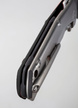 Nóż LionSteel T.R.E. G10 Black, Stone Washed Blade (TRE GBK)