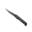 Kubey Blade Hunter Knife Black G10, Blackwashed 14C28N by Mikkel Willumsen (KU375B)