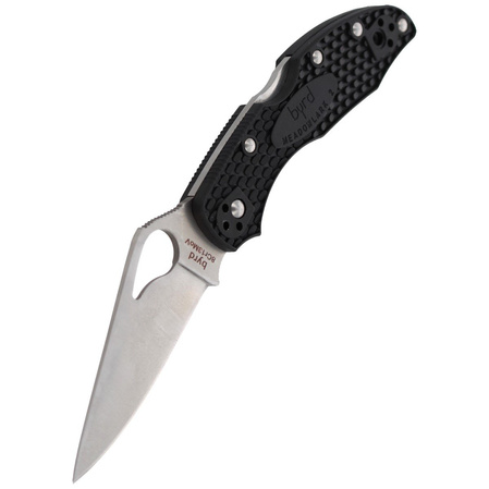 Spyderco Byrd Meadowlark 2 FRN Black, PlainEdge (BY04PBK2)