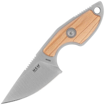 MKM Mikro 1 Knife Olive Wood, Satin M390 by Jesper Voxnæs (MK MR01-O)