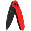 Bestechman Ronan Knife Red G10, Black Titanized Stonewashed 14C28N (BMK02J)
