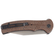 CIVIVI Knife Cogent Brown Micarta, Silver Bead Blasted 14C28N (C20038D-6)