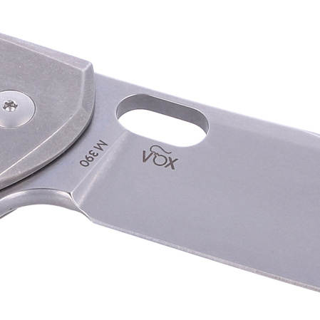 Viper Fortis Stonewashed Titanium, Stonewashed M390 by Jesper Voxnæs Knife (V5952TI)