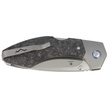MKM Hero Knife Marbled Carbon Fiber, Satin M390 by Tommaso Rumici (MK HR-CFT)
