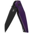 Nóż składany Bestech Snakebird Purple G10, Stonewashed / Black PVD 14C28N (BG58E)