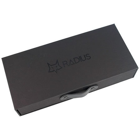 FOX Radius Carbon Fiber/Copper, Black PVD M390 by Denis Simonutti knife (FX-550 CFB)