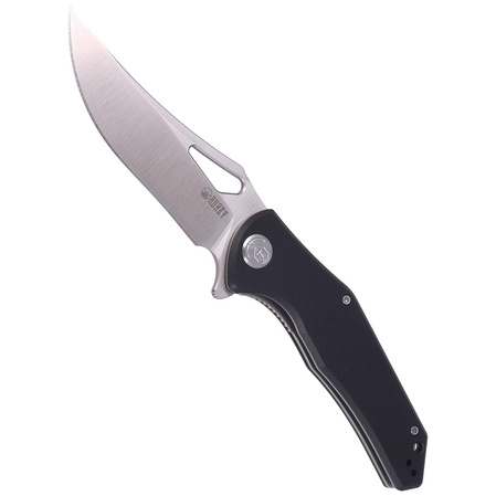 Nóż składany Kubey Phemius Black G10, Bead Blasted D2 (KU149A)