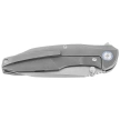 Remette RT-Cool Whale Knife Gray Titanium, Manual Fine Grinding Pearlescent M390 (RTCL-T2)