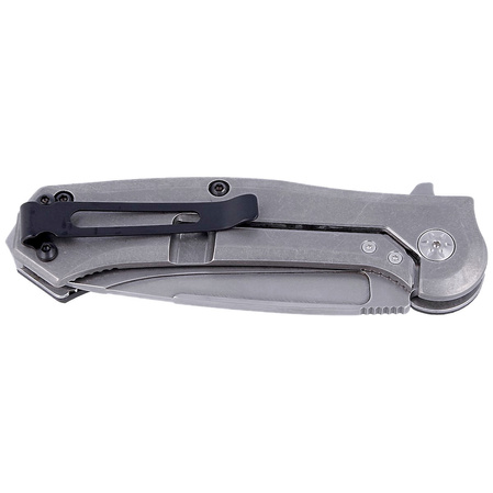 Nóż składany Maserin Police 680 Black G10, Stonewashed N690 by Nicolai Lilin (680/G10N)