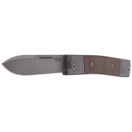 Nóż LionSteel bestMAN Natural Micarta, Drop Blade (BM2 CVN)