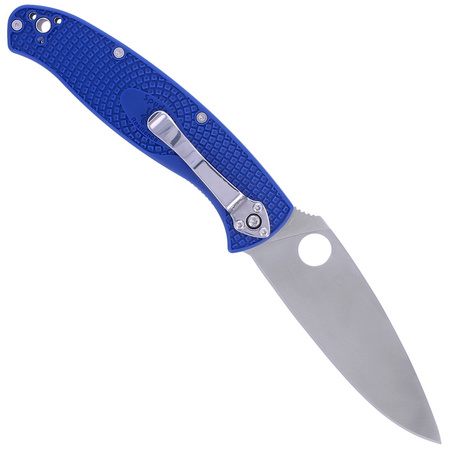 Nóż składany Spyderco Resilience Lightweight Blue CPM S35VN Plain (C142PBL)
