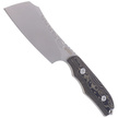 Nóż Kubey Knife Aiden, Black Micarta, Sand Blasted D2 by Damiano Dall'Amico (KU341A)