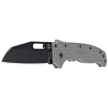 Demko AD20.5 Shark Foot Knife Grey Grivory, Black DLC D2 by Andrew Demko (205-D2-SF-DLC)
