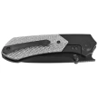 Nóż składany Remette RT-Meteor Black DLC Titanium/Gray Carbon Fiber, Black DLC M390 (RTPT-BD)
