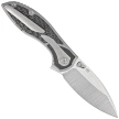 Reate Knife Iron-X Bead Blast Titanium / Carbon Fiber, Satin M390 by Kirby Lambert