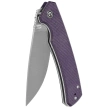 Nóż składany Civivi Merit Purple Canvas Micarta, Satin 14C28N (C24012-3)