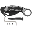 Fox The Spirit Karambit Knife Black Aluminum, Black N690Co (FX-599 ALB-1)