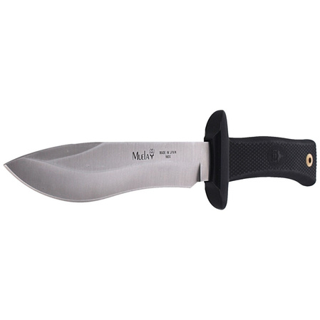 Muela 55-16 Black Rubber Knife, Satin 420H