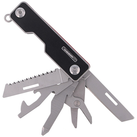 MultiTool BlackFox Pocket Boss Red 9 functions (BF-205 R)