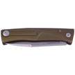 LionSteel Thrill Knife Green Aluminum, Satin M390 by Molletta (TL A GS)