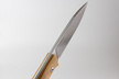 Nóż LionSteel Bushcraft Olive Wood, Satin Blade (B35 UL)