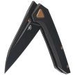 Bestech VK-Navi Knife Black Titanium, Black Stonewashed MagnaCut by Vulpex Knives (BT2404E)