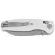 Kubey Breeze Knife White G10, Stonewashed 14C26N by Caleb Waltman (KU288E)