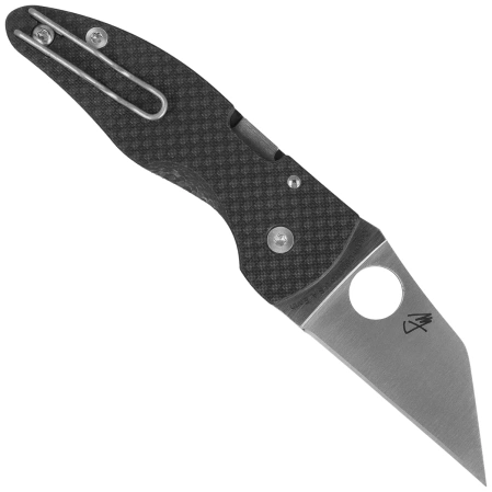 Spyderco MicroJimbo Sprint Run Knife Black G10, Satin CPM S90V by Michael Janich (C264CFP)