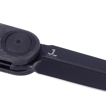 Nóż WE Knife Eidolon Dagger Twill Carbon Fiber, Black Stonewashed by Justin Lundquist (WE19074B-C)