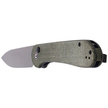 Nóż CIVIVI Button Lock Elementum Dark Green Micarta, Gray Stonewashed (C2103C)