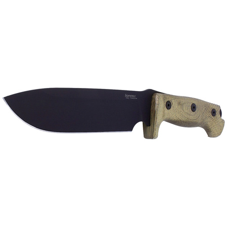 Nóż LionSteel M7B, Green Micarta, Black Sleipner (M7B CVG)